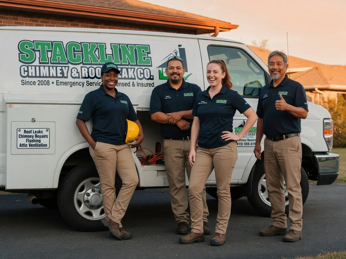 Chimney flashing repair company in Douglas, MA